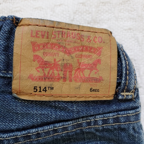 Levi's 514 Slim Straight Jeans, Boys, Size 6 - Picture 6 of 11
